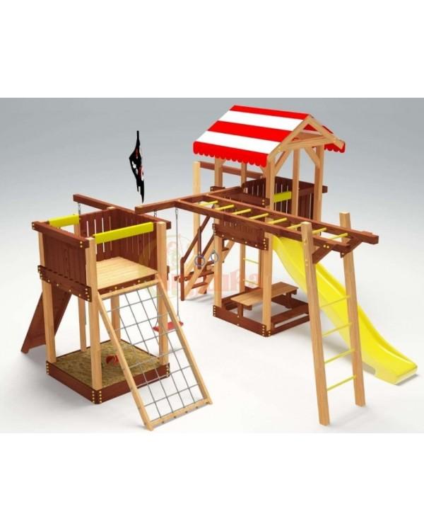 Детская спортивная площадка для дачи Савушка 4 Cезона 8