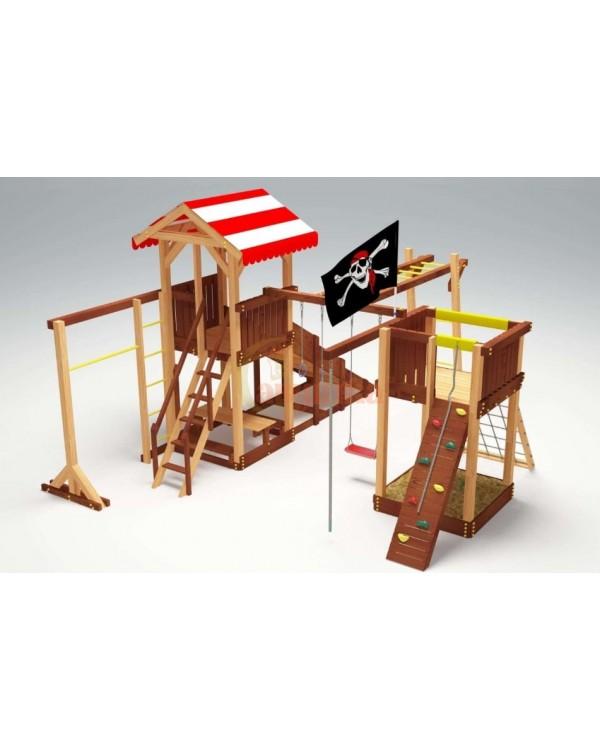 Детская спортивная площадка для дачи Савушка 4 Cезона 8