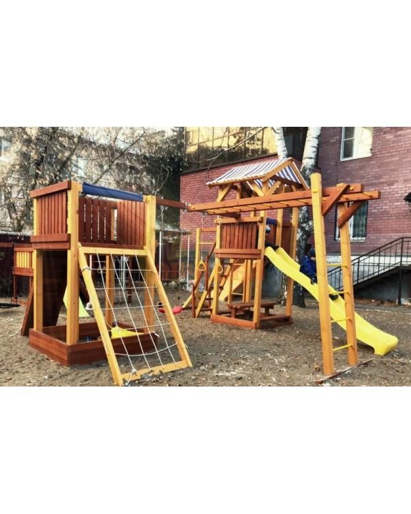 Детская спортивная площадка для дачи Савушка 4 Cезона 8