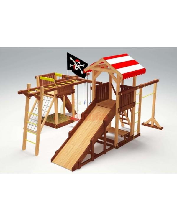 Детская спортивная площадка для дачи Савушка 4 Cезона 8