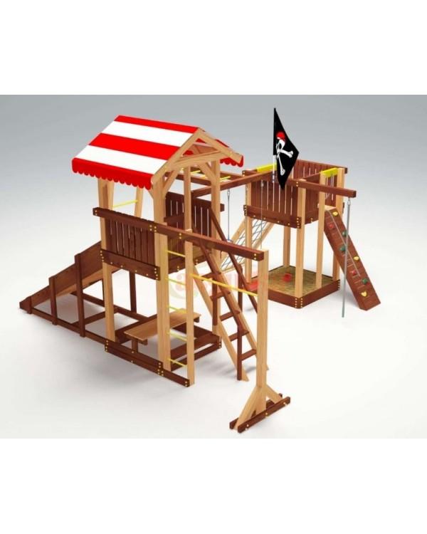 Детская спортивная площадка для дачи Савушка 4 Cезона 8