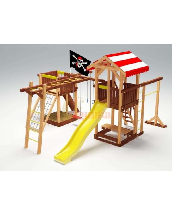 Детская спортивная площадка для дачи Савушка 4 Cезона 8