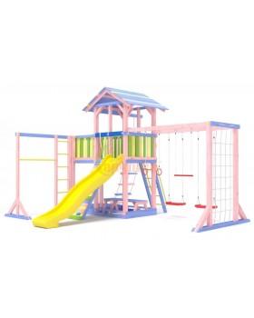 Детская спортивная площадка для дачи Савушка 15 Color-7