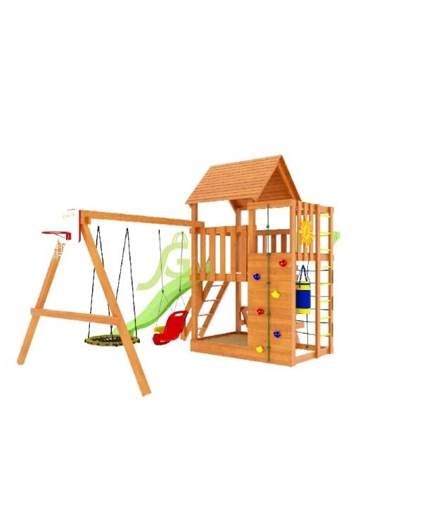 Детская площадка IgraGrad Крафт Pro 3 скат 2,2