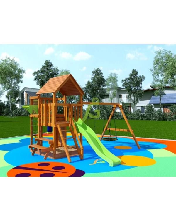 Детская площадка IgraGrad Крафт Pro 3 скат 2,2