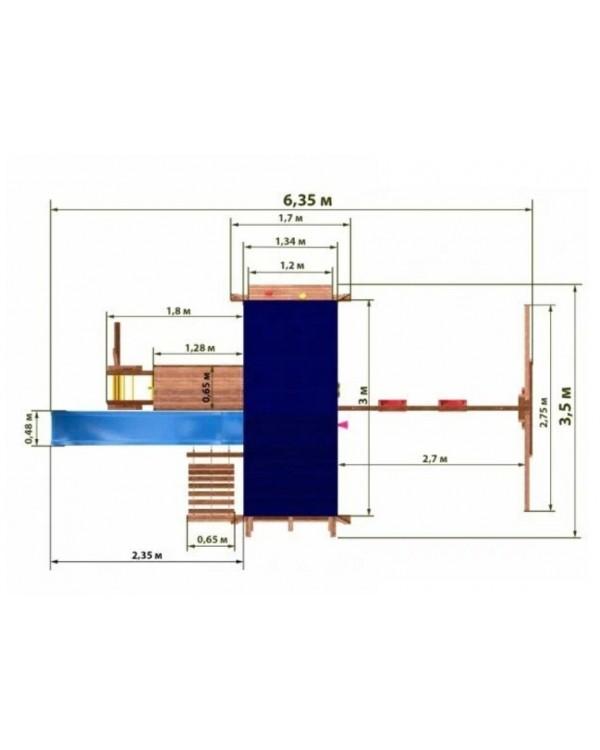 Игровой комплекс National Tree Company Красная звезда Р985