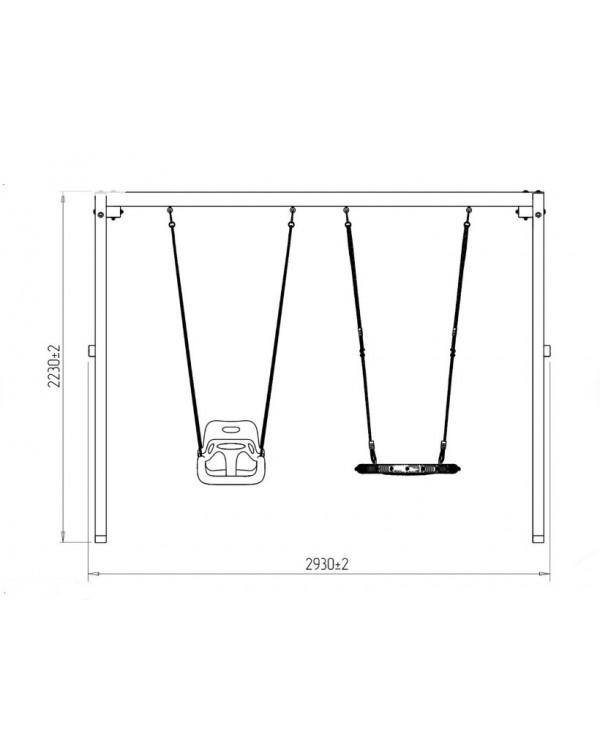 Качели National Tree Company P911-3