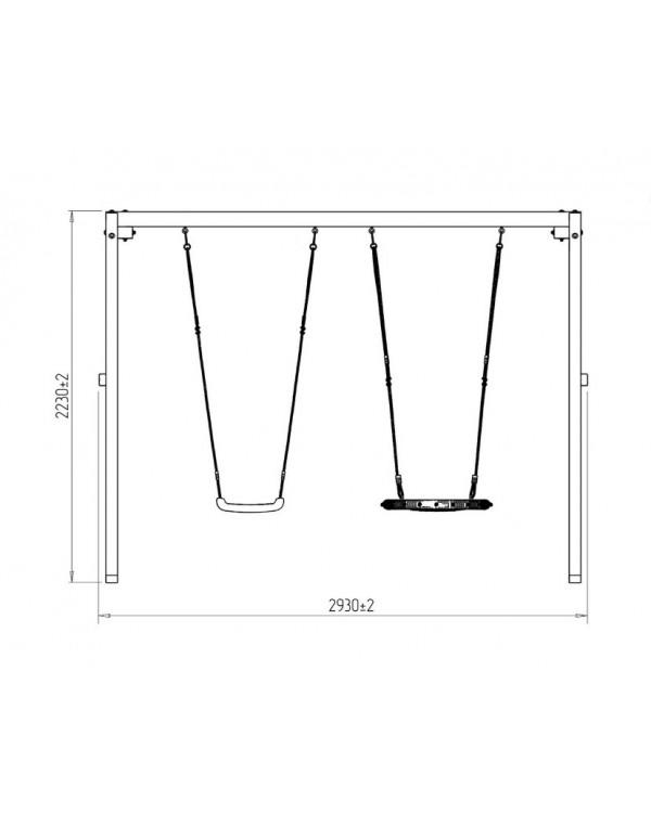 Качели National Tree Company P911-4
