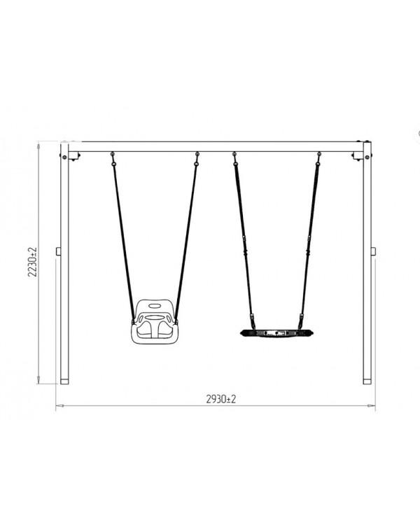 Качели National Tree Company P911-7