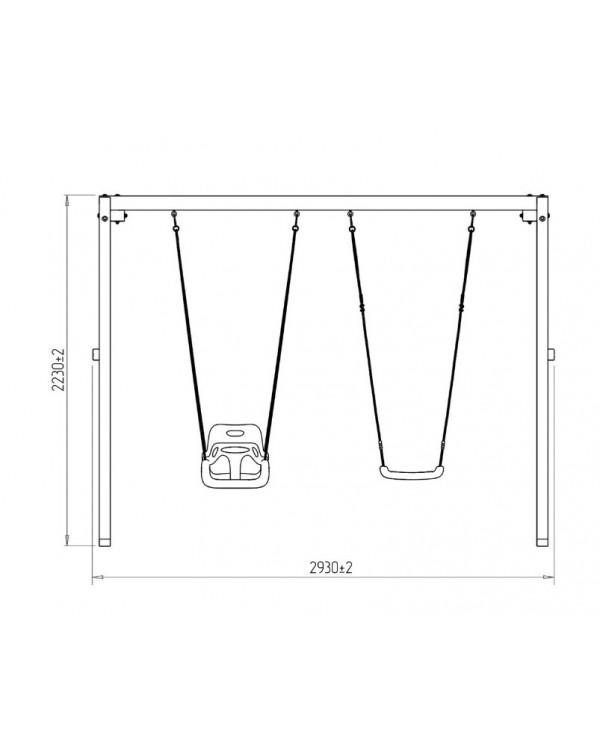 Качели National Tree Company P911-12