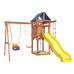 Игровой комплекс National Tree Company с качелями лодочка и качелями 3 в 1 IgroWoods ДП-5