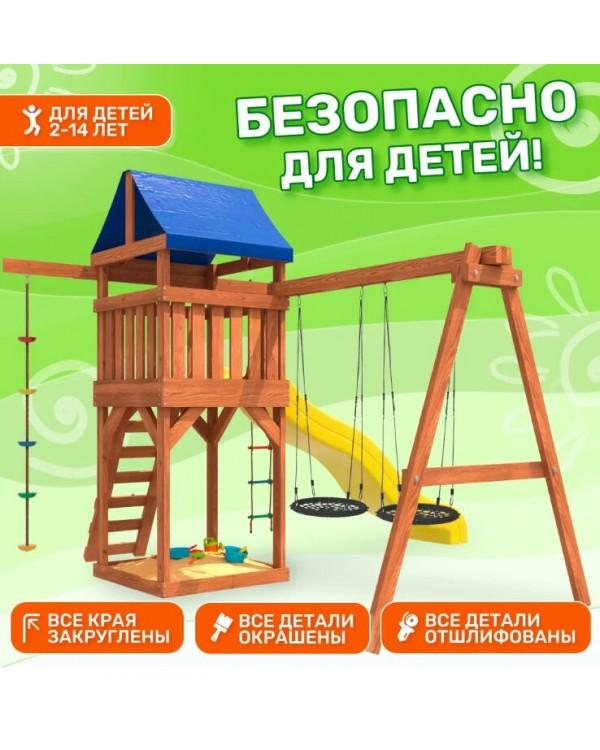 Игровой комплекс National Tree Company с качелями гнездо 60 IgroWoods ДП-6