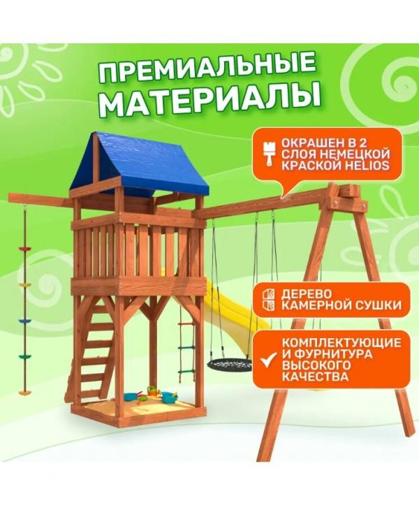 Игровой комплекс National Tree Company с качелями гнездо 60 IgroWoods ДП-6