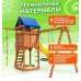 Игровой комплекс National Tree Company с качелями гнездо 60 IgroWoods ДП-6