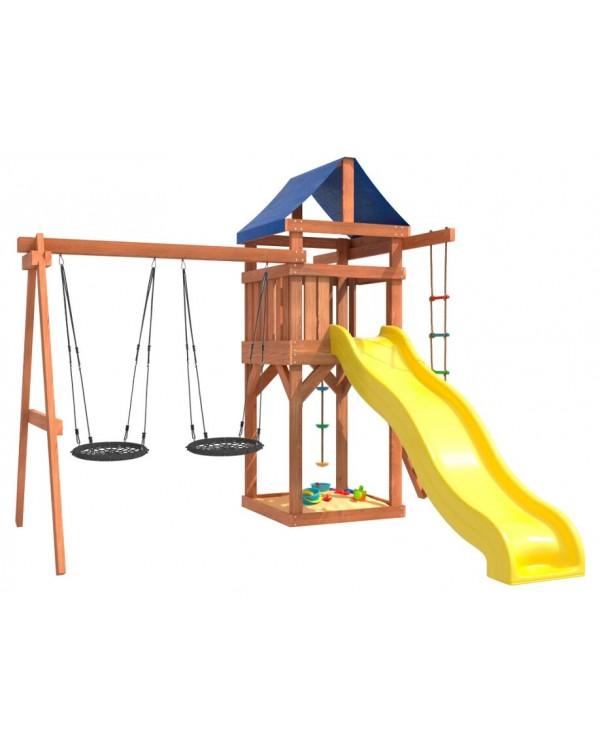 Игровой комплекс National Tree Company с качелями гнездо 60 IgroWoods ДП-6