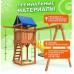 Игровой комплекс National Tree Company с качелями гнездо 100 IgroWoods ДП-12