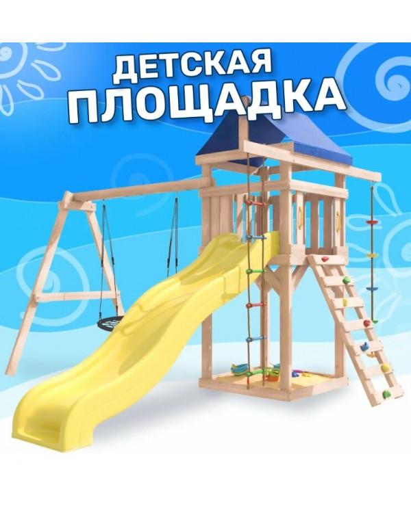 Игровой комплекс National Tree Company с качелями гнездо IgroWoods ДНП-12