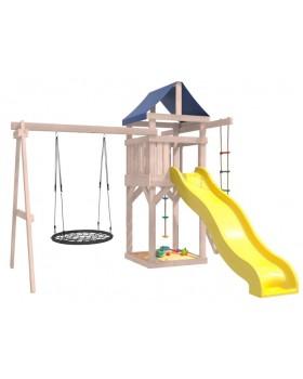 Игровой комплекс National Tree Company с качелями гнездо IgroWoods ДНП-12