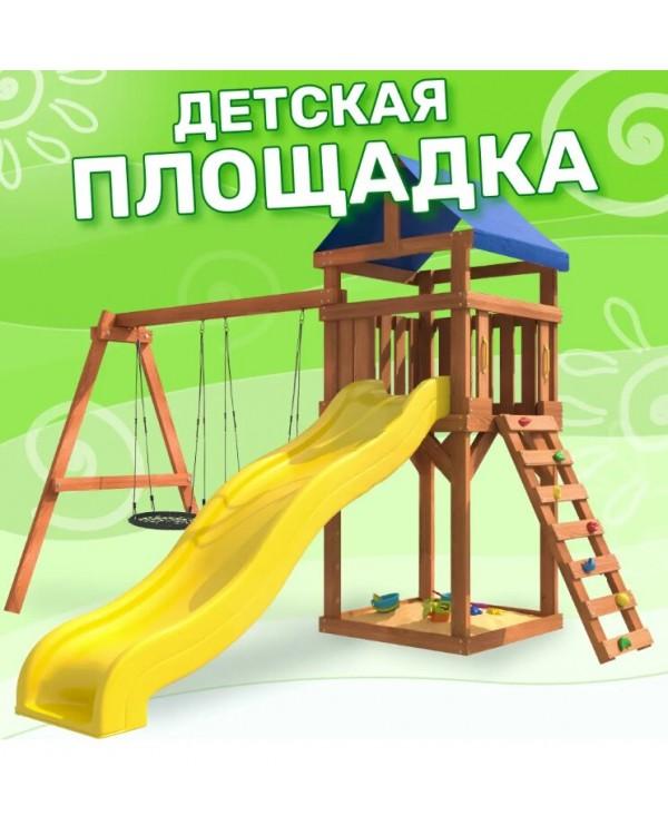 Игровой комплекс National Tree Company Классик с качелями гнездо 60см IgroWoods ДКП-6