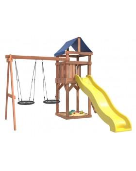 Игровой комплекс National Tree Company Классик с качелями гнездо 60см IgroWoods ДКП-6