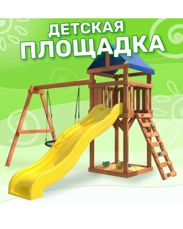 Игровой комплекс National Tree Company Классик с качелями гнездо 100см IgroWoods ДКП-12