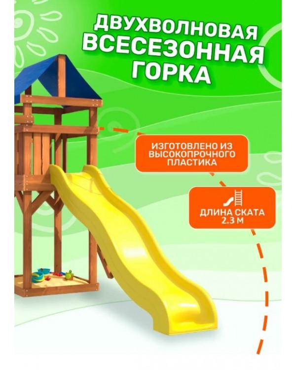 Игровой комплекс National Tree Company Классик с качелями гнездо 100см IgroWoods ДКП-12
