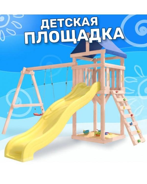 Игровой комплекс National Tree Company с качелями лодочка IgroWoods ДКНП-1