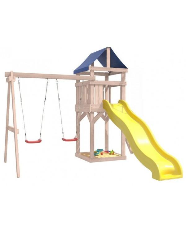 Игровой комплекс National Tree Company с качелями лодочка IgroWoods ДКНП-1