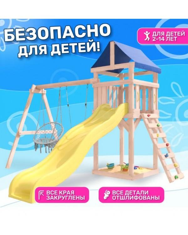 Игровой комплекс National Tree Company с качелями лодочка IgroWoods ДКНП-2