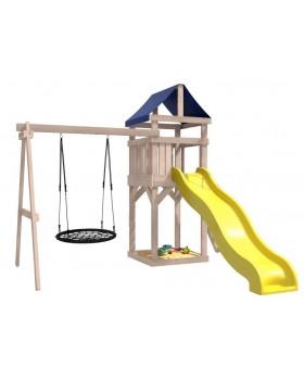 Игровой комплекс National Tree Company с качелями гнездо IgroWoods ДКНП-12