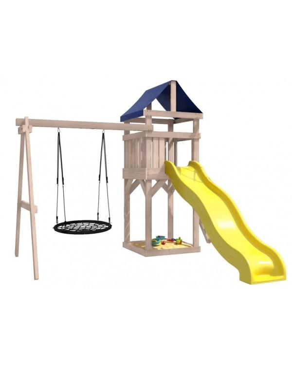 Игровой комплекс National Tree Company с качелями гнездо IgroWoods ДКНП-12