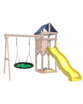 Игровой комплекс National Tree Company с качелями лодочка IgroWoods ДКНП-4