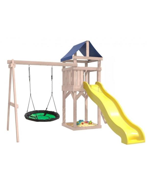 Игровой комплекс National Tree Company с качелями лодочка IgroWoods ДКНП-4