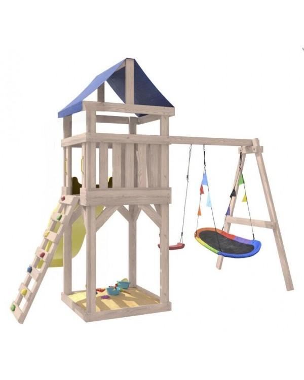 Игровой комплекс National Tree Company с качелями лодочка IgroWoods ДКНП-7