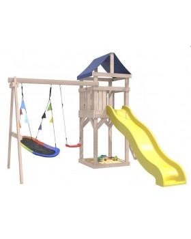 Игровой комплекс National Tree Company с качелями лодочка IgroWoods ДКНП-7
