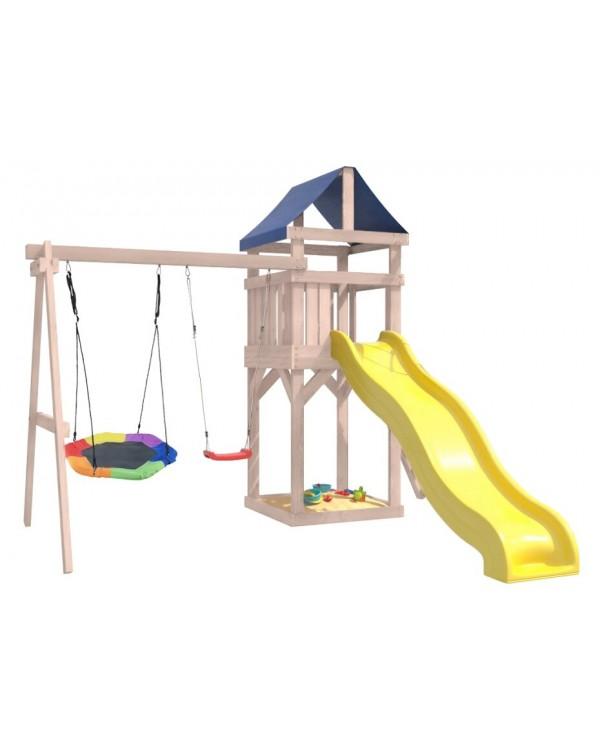 Игровой комплекс National Tree Company с качелями лодочка IgroWoods ДКНП-13