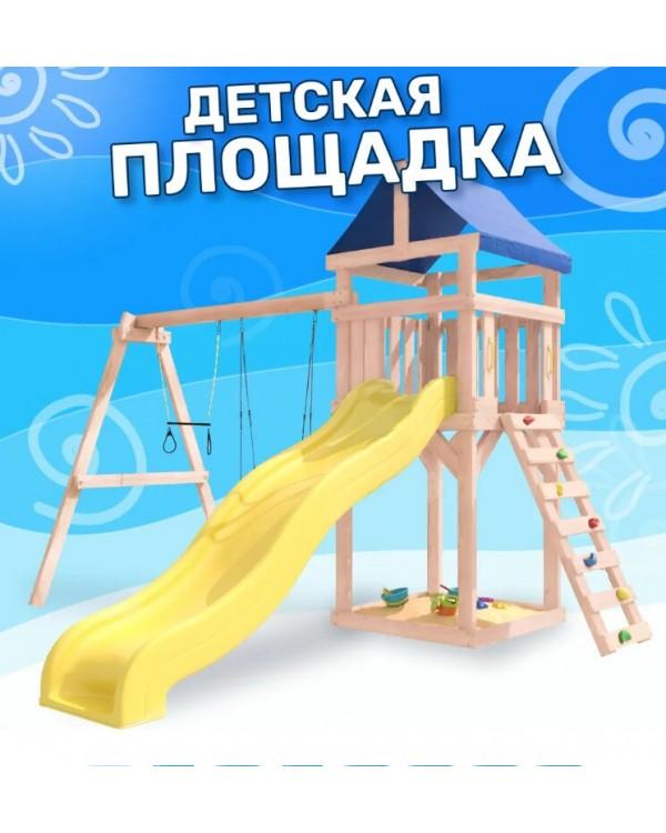 Игровой комплекс National Tree Company с трапецией и качелями IgroWoods ДКНП-14