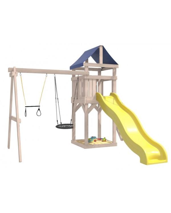Игровой комплекс National Tree Company с трапецией и качелями IgroWoods ДКНП-14