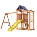 Игровой комплекс National Tree Company Fun Land с сеткой стенкой и качелями ДКПМ