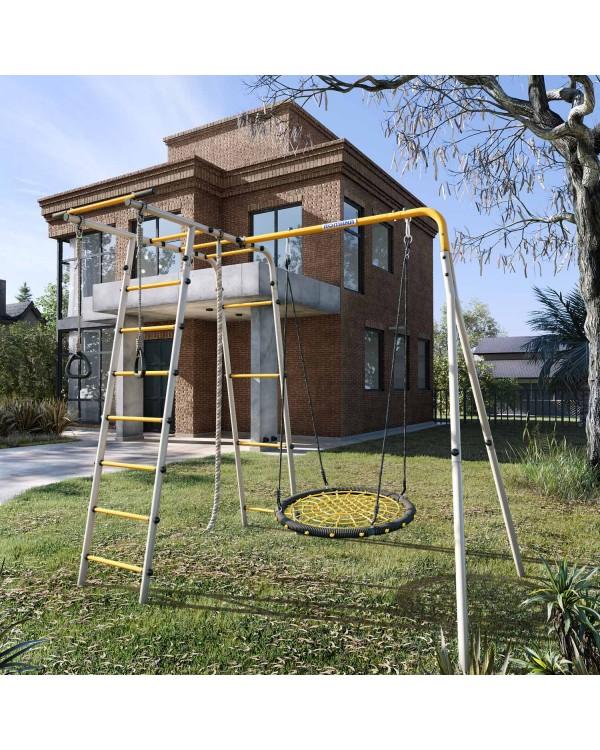 Дачный комплекс Лесная поляна 3 сетка-гнездо 80см качели Romana 103.26.05