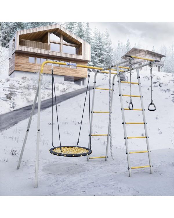 Дачный комплекс Лесная поляна 3 сетка-гнездо 80см качели Romana 103.26.05
