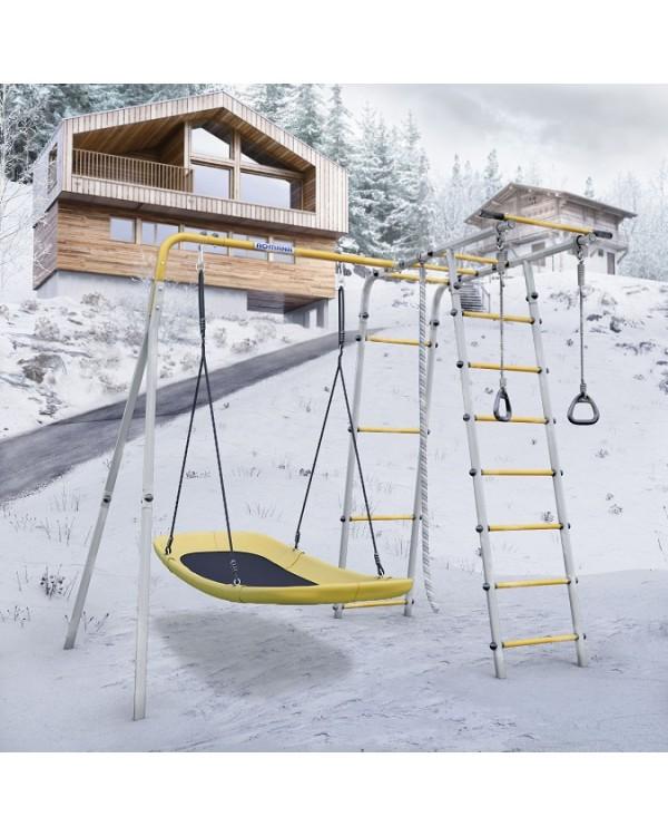 Дачный комплекс Лесная поляна 3 лодка качели Romana 103.26.05