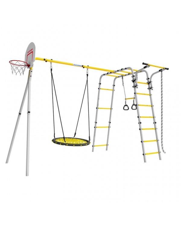 Дачный комплекс Акробат 2 сетка-гнездо 100см качели Romana 103.19.05