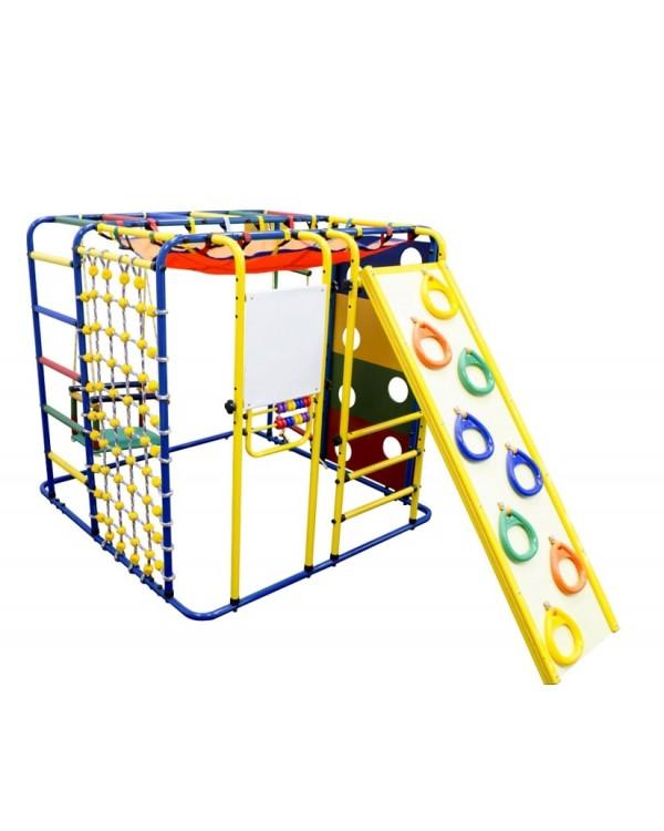 Детский спортивный комплекс Кубик У Плюс синий радуга