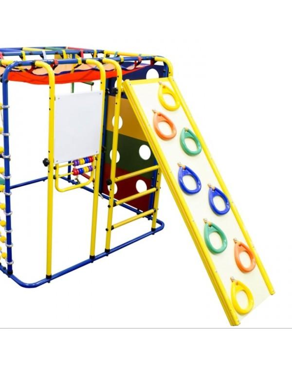 Детский спортивный комплекс Кубик У Плюс синий радуга