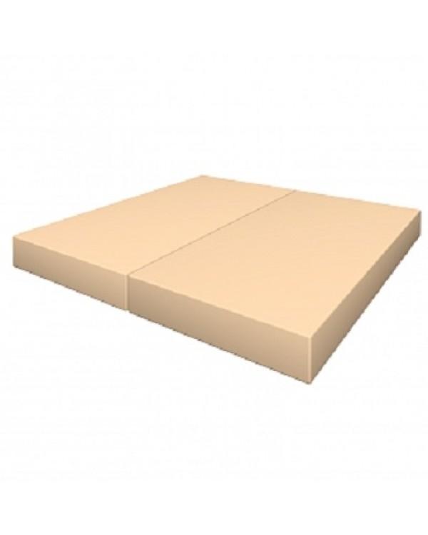 Мат №3 складной 100 х 100 х 10 Perfetto Sport бежевый