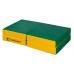 Мат № 11 100 x 100 x 10 складной 4 сложения Perfetto Sport зелено жёлтый