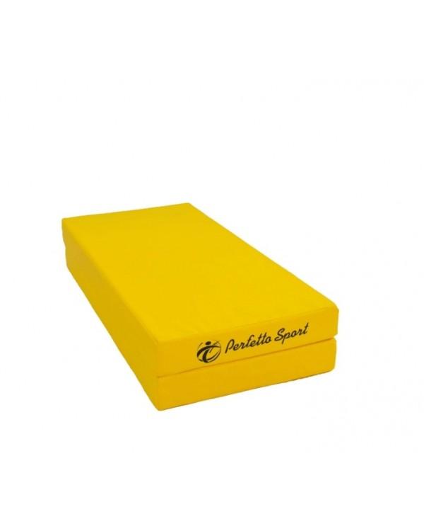 Мат №3 100 х 100 х 10 складной Perfetto Sport желтый