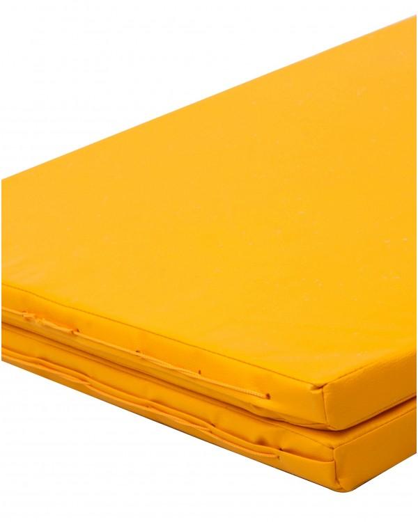 Мат №16 135 x 123 x 4 складной Perfetto Sport желтый