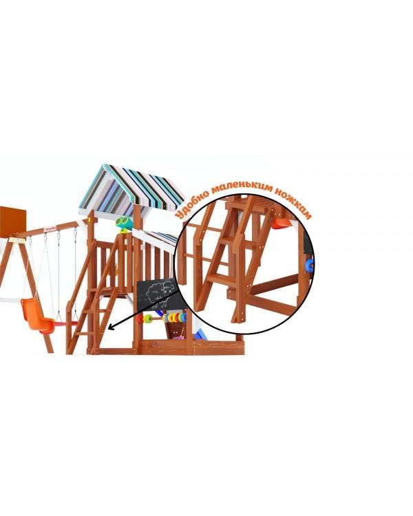 Детская площадка для дачи Савушка TooSun 10 синий Детская площадка для дачи Савушка TooSun 10 синий